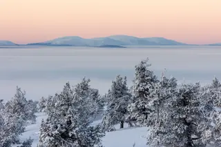 Tunturimaisema, hämärä